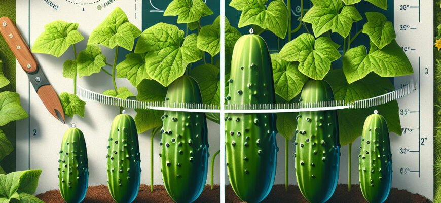 Оптимальна відстань для посадки огірків: поради для кращого врожаю