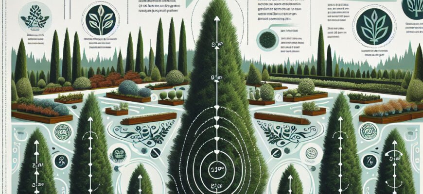 Оптимальна відстань для посадки туй: поради та рекомендації садівникам