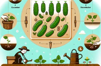 Оптимальна відстань для посіву огірків: поради для успішного врожаю