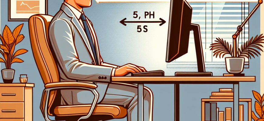 Оптимальна відстань від монітора: як зберегти зір при роботі за комп’ютером