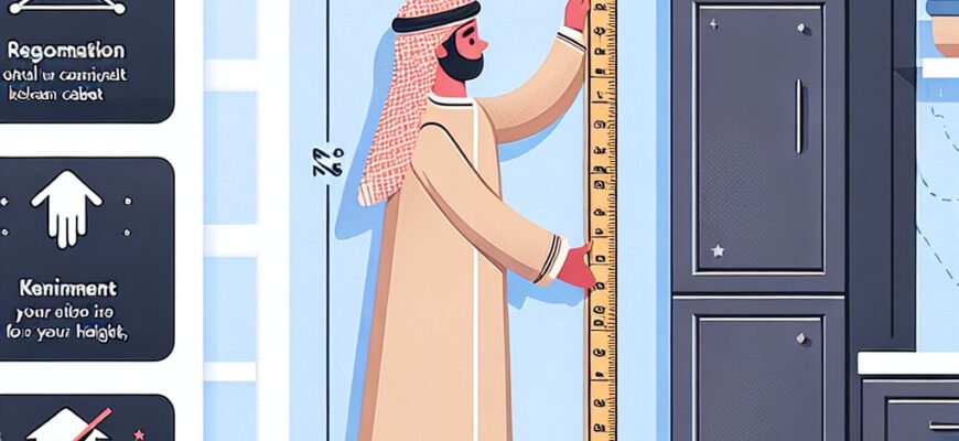 Оптимальна висота для монтажу кухонних шаф: корисні рекомендації