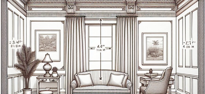 Оптимальна висота для встановлення карнизів: важливі поради та рекомендації