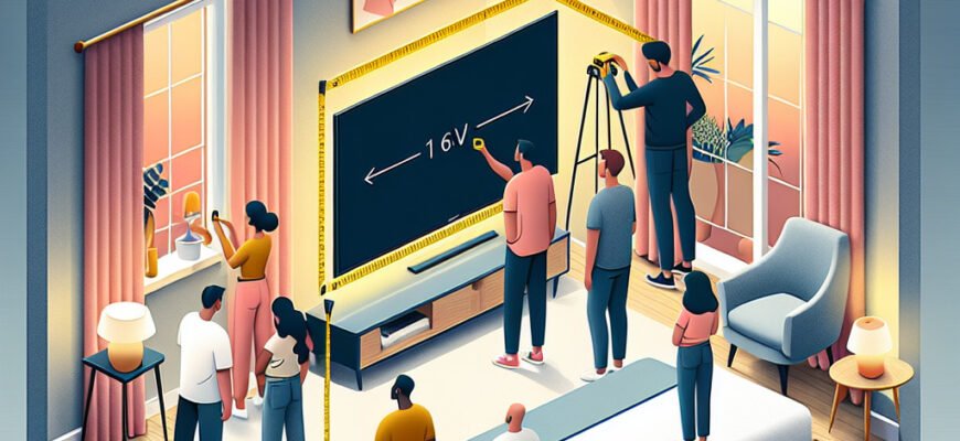 Оптимальна висота для встановлення телевізора в спальні: рекомендації