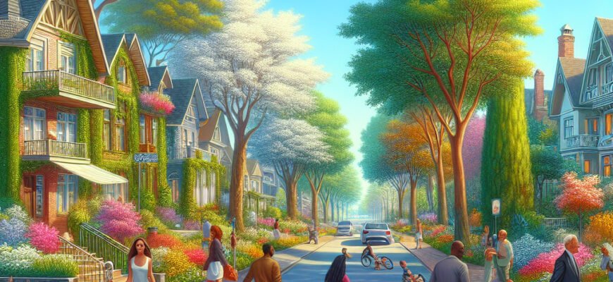 Опис вулиці моєї мрії: Життя та краса щоденного пейзажу