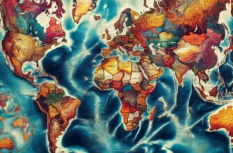 Політична карта світу: географічне зображення кордонів і держав світу