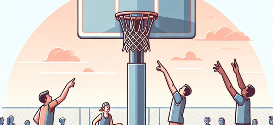 Стандартна висота розміщення баскетбольного кільця у грі Стандартна висота розміщення баскетбольного кільця у грі