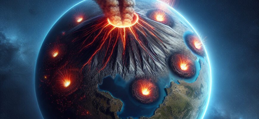 Супутник з відкриттям: 8 активних вулканів виявлено на його поверхні