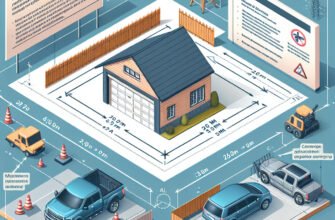 Відстань від межі для будівництва гаража: що потрібно знати власникам