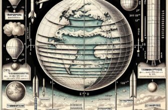 Визначення висоти верхньої межі географічної оболонки в атмосфері