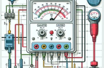 Як правильно підключити амперметр та вольтметр: знайди правильний рисунок