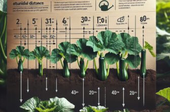 Яка оптимальна відстань для посадки кабачків: поради садівникам