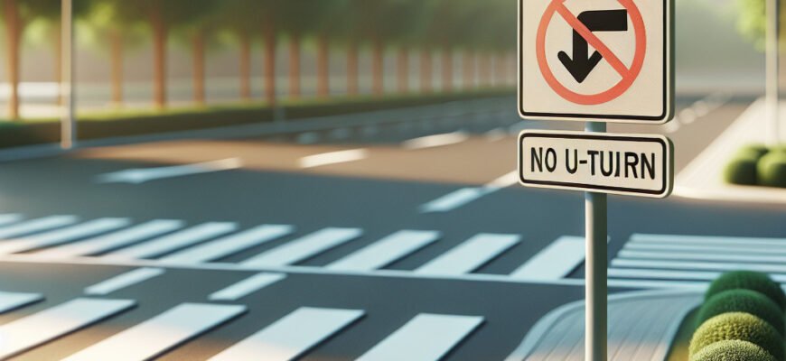 Заборона розвороту: на якій відстані від пішохідного переходу?