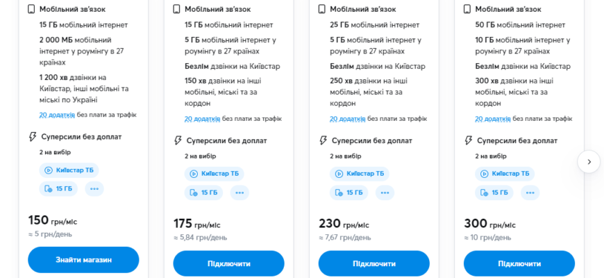 Огляд найдешевшого тарифу від Київстар: ваш гід по економії бюджету