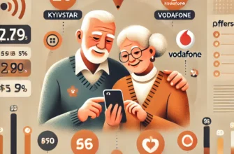 Оптимальні тарифи Vodafone для пенсіонерів: обирайте вигідний пакет
