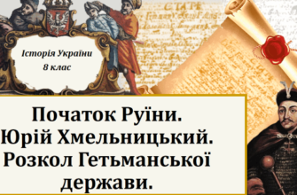 Юрій Хмельницький: початок Руїни та розкол Гетьманської держави