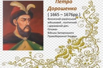 Презентація про гетьмана Петра Дорошенка: історія та досягнення
