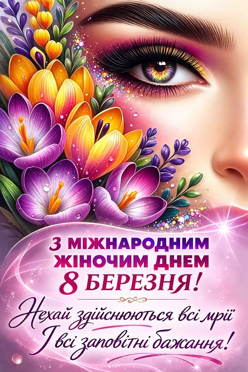 8 Березня Листівка 6
