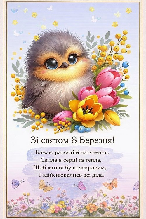 8 Березня Листівка 7