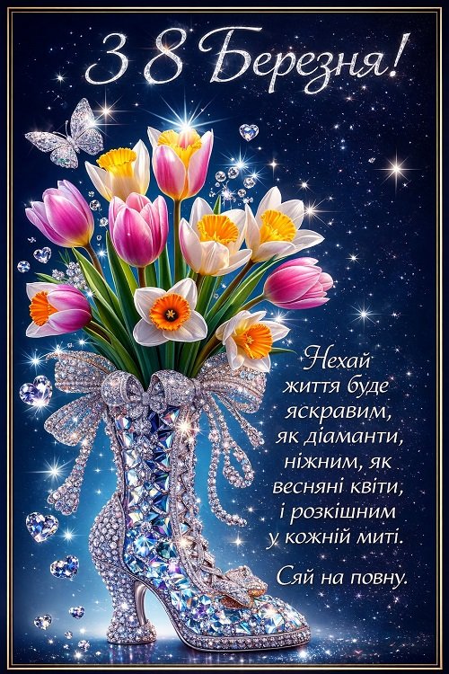 8 Березня Листівка 8