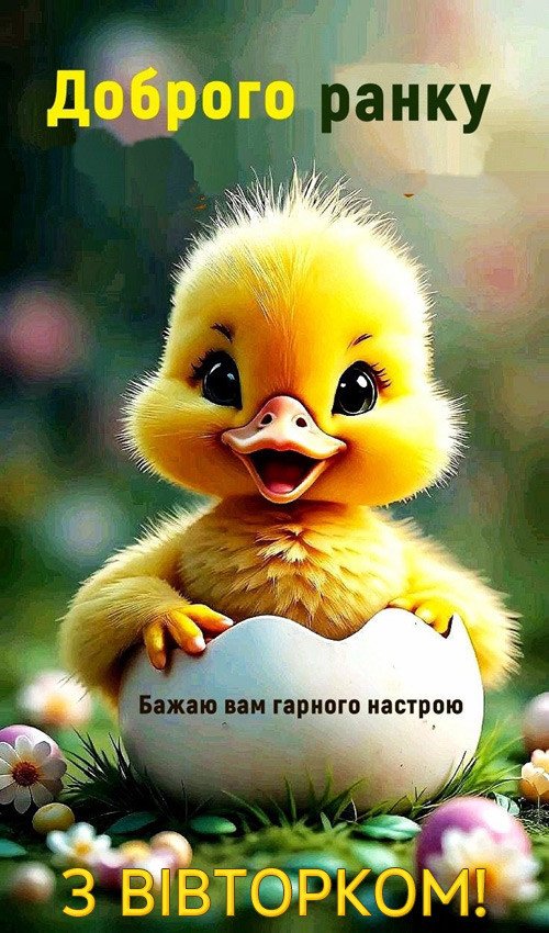 Весняний ранок вівторка