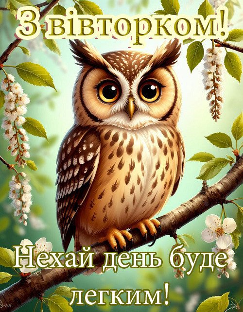 Весняний ранок вівторка