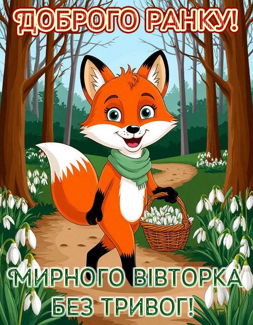 Весняний ранок вівторка