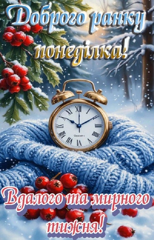 Зимовий понеділок 1