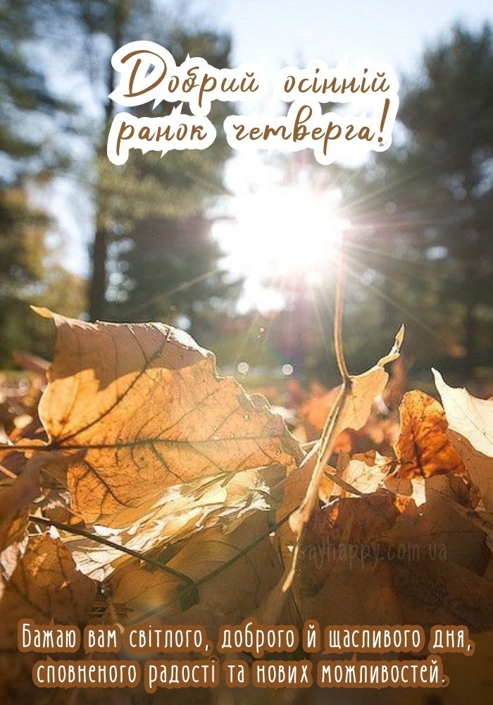 Тепло осені