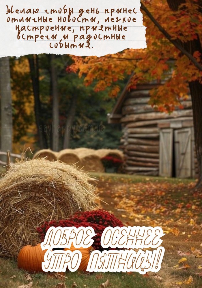Тепло і затишок осені