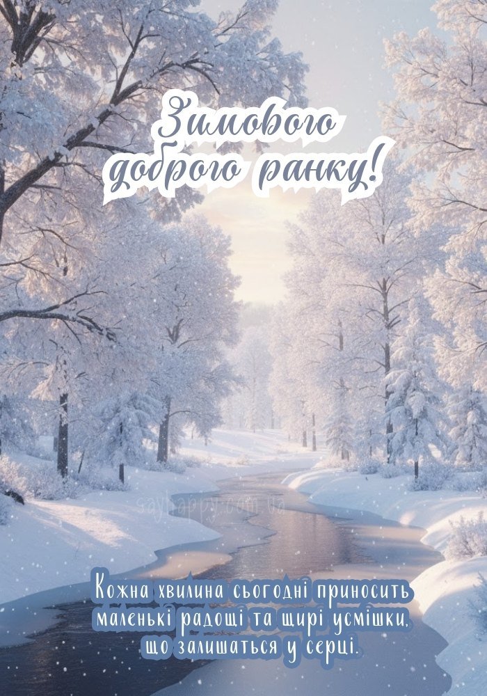Казковий зимовий день