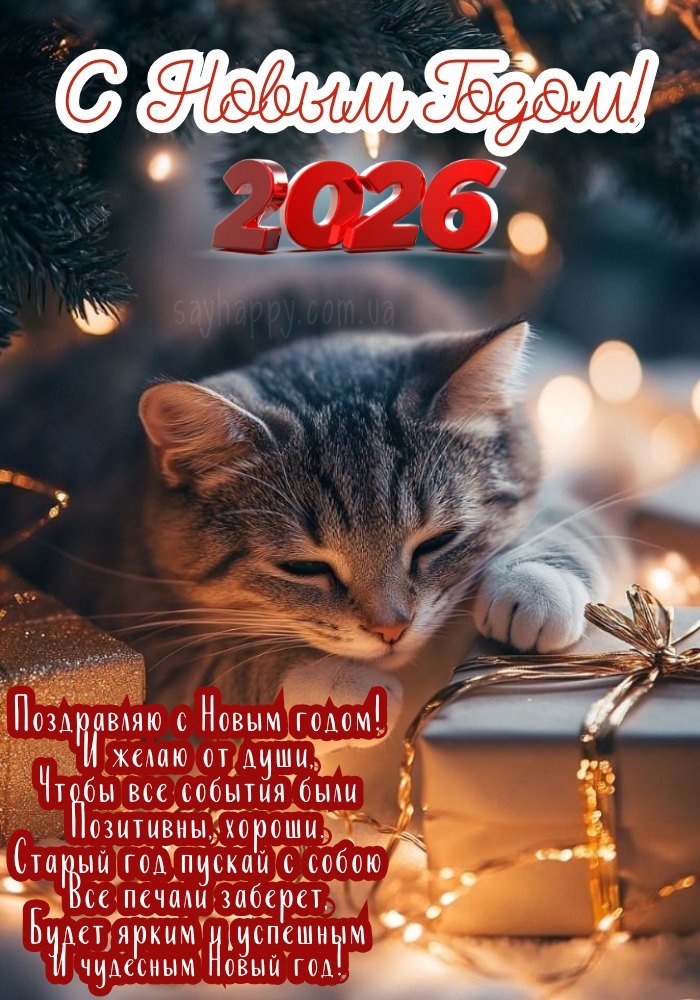 З Новим роком 2026 картинка