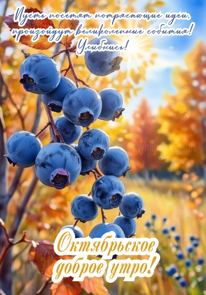 Приємне жовтневе ранок