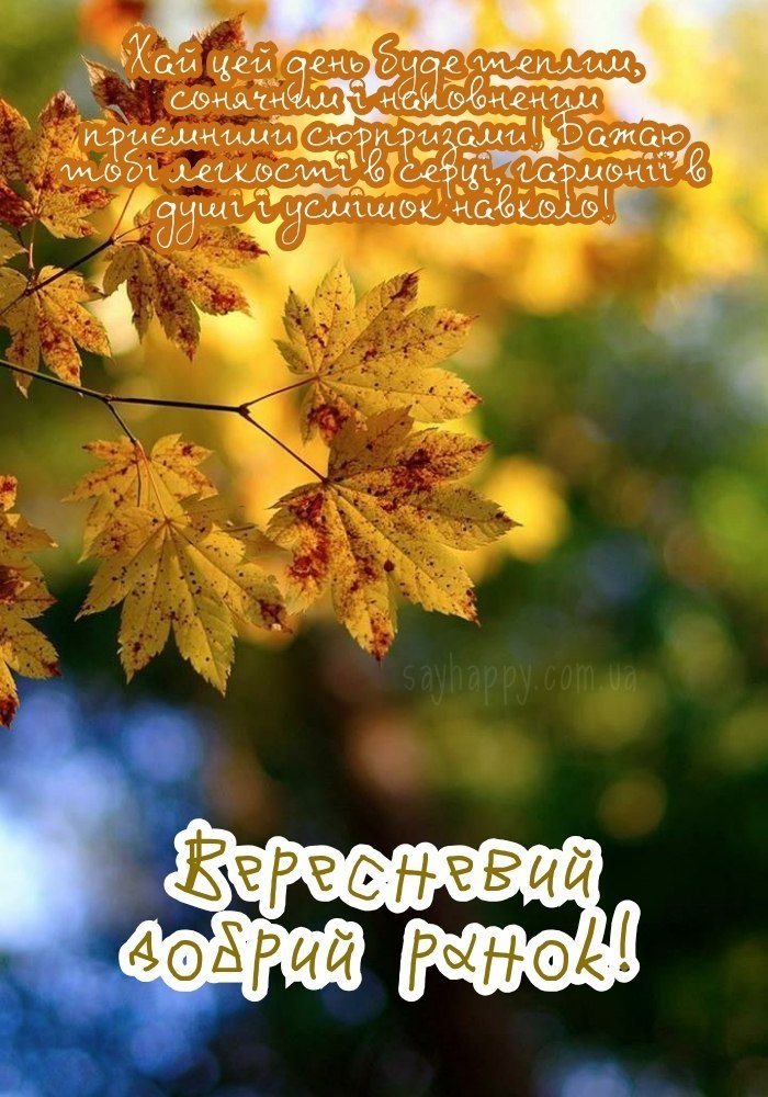 Спокій у ранок