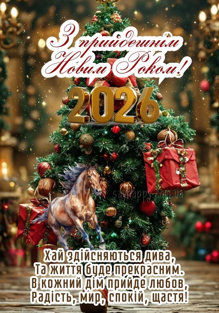 Новий Рік 2026 з теплом і щастям