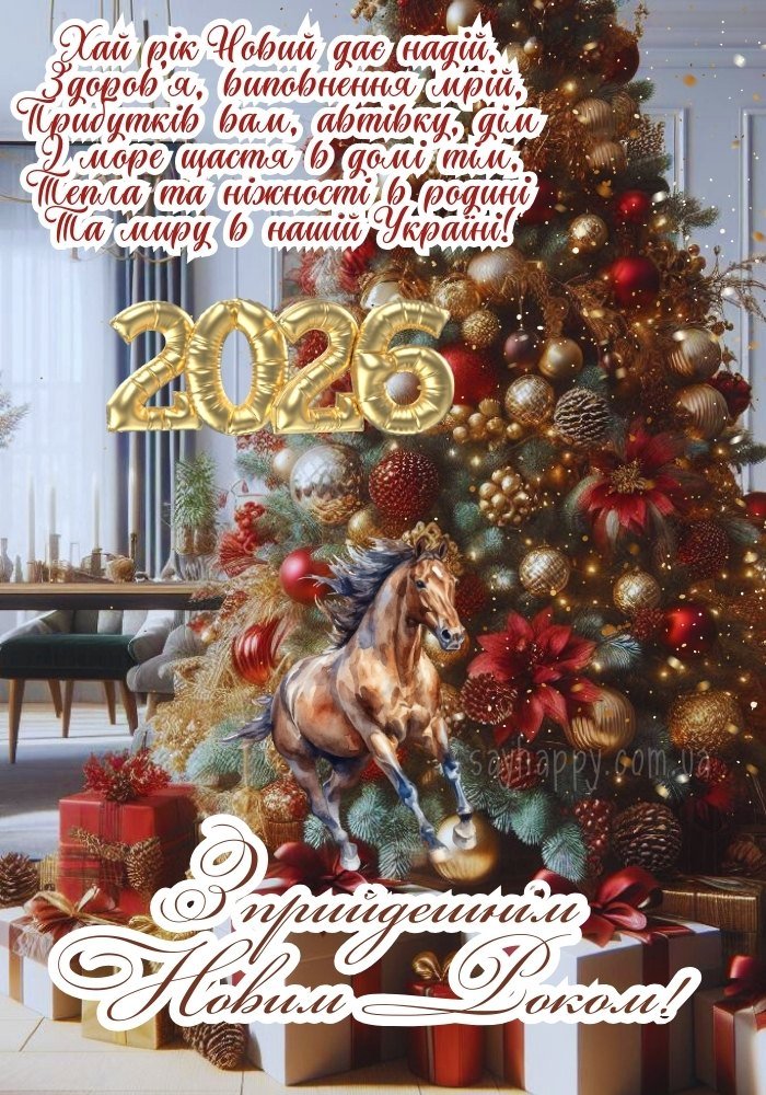 Вітання з 2026 роком