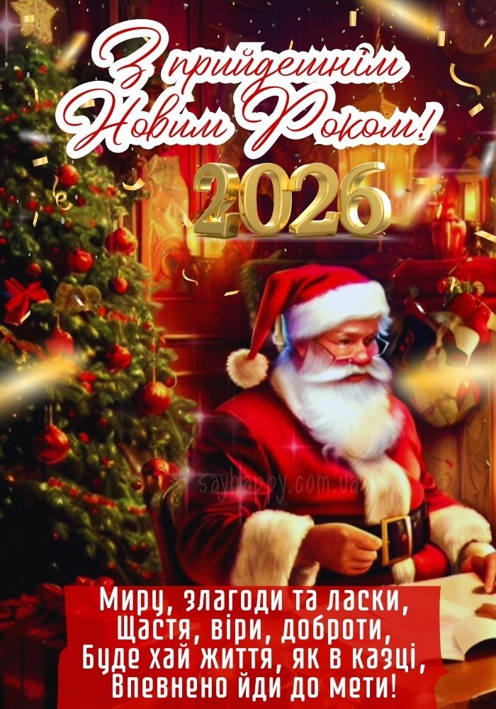 Мирний новий рік 2026