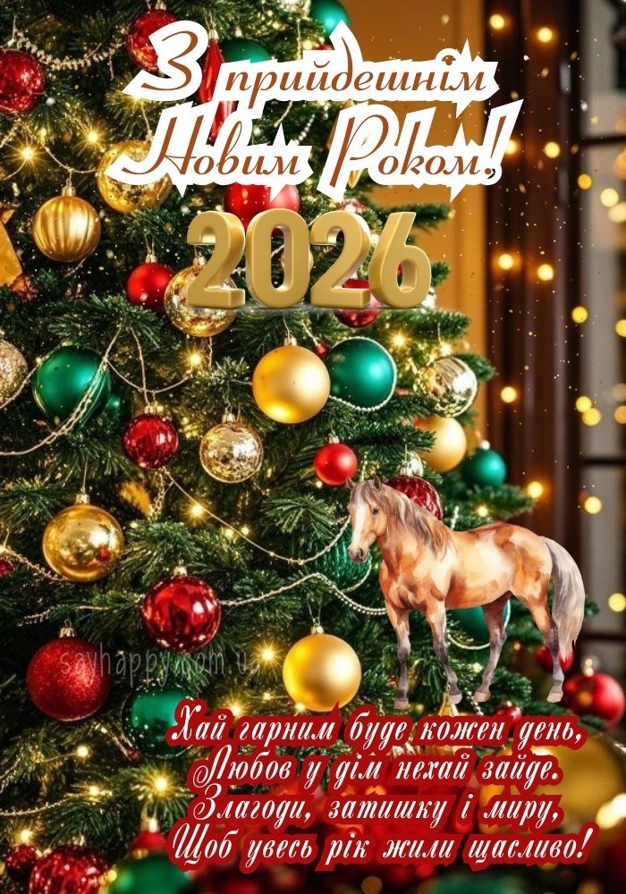 Веселий прийдешній рік 2026